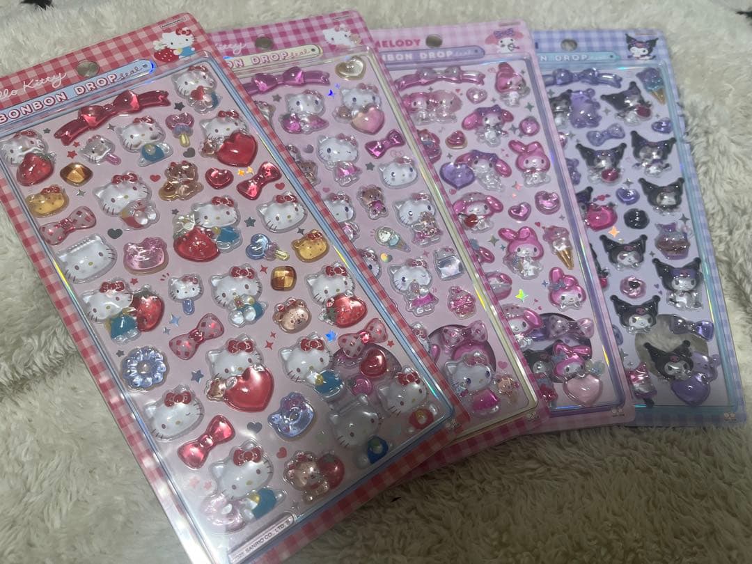 ボンボンドロップシール 正規品 サンリオ第二弾 8枚 コンプリート