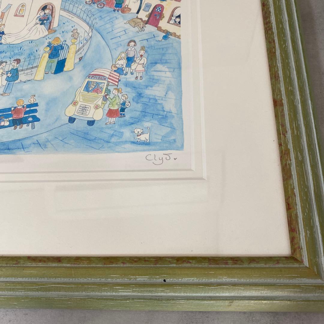 Clyv クリーブ 版画 村の結婚式 255of600 - メルカリ