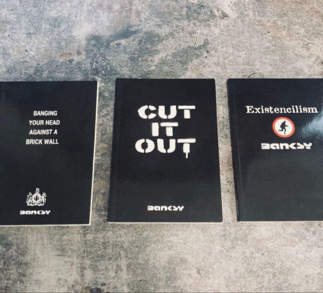 【希少・3冊セット】Banksy バンクシー 初期公式作品集 絶版 バンクシーの作品集：実はこれだけがバンクシー公認！ | The Art of Banksy