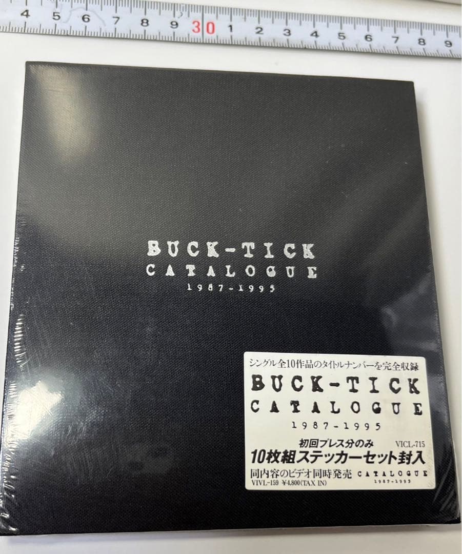 バクチクBUCK-TI CK カタログ　ベスト　初回ステッカー封入　CD 初回盤ステッカー付】BUCK-TICK/CATALOGUE 1987-1995 - メルカリ