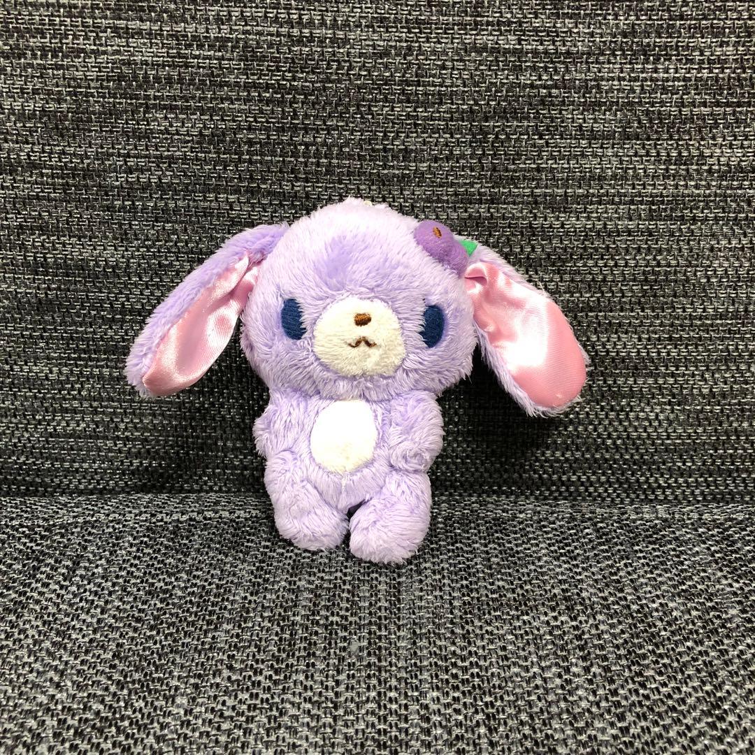 シュガーバニーズ ブルーベリーうさ ぬいぐるみ マスコット Sanrio