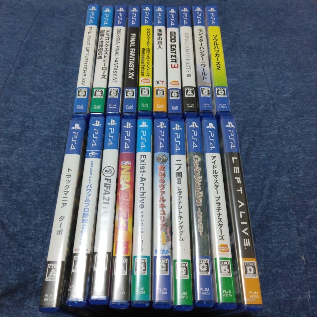 プレイステーション4ゲームソフト 20本セット まとめ売り ps4ソフト