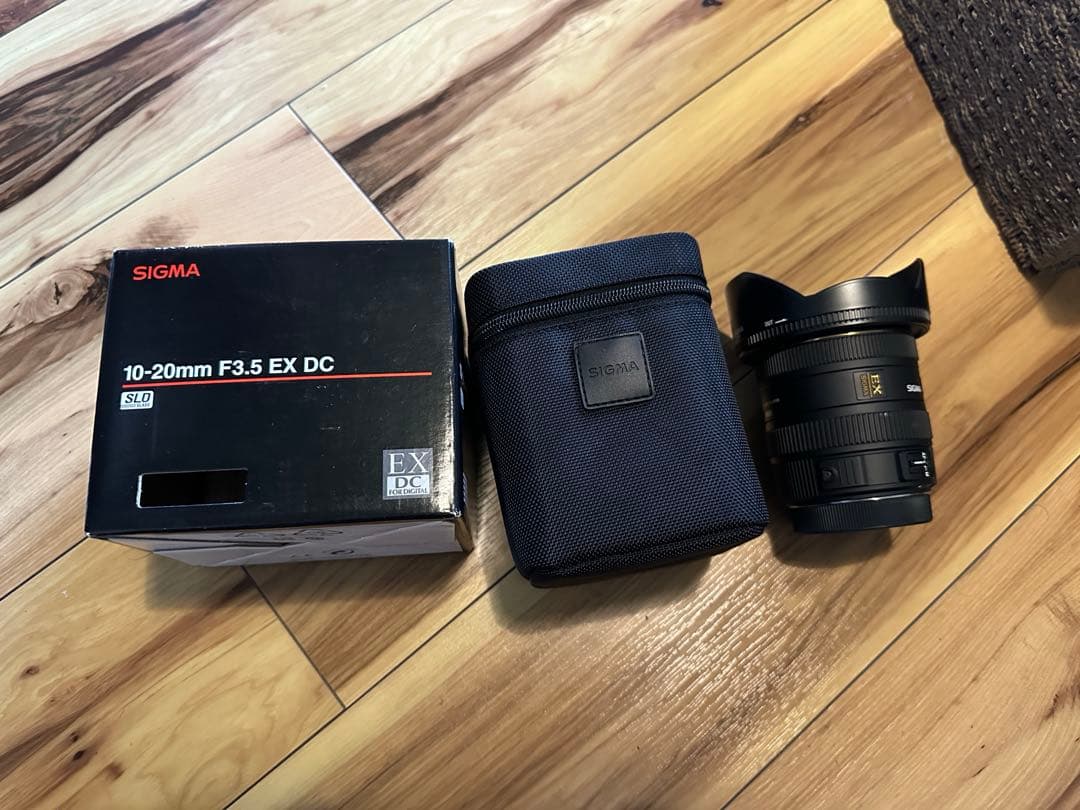SIGMA 10-20mm F3.5 EX DC ズームレンズ Sigma 10-20mm f/3.5 EX DC HSM ELD SLD Aspherical Super Wide Angle