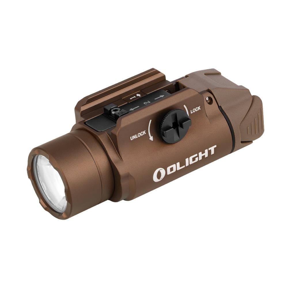 オーライト PL-3R Valkyrie 充電式ウェポンライト デザートタン Olight Valkyrie PL-3R Desert Tan (1500 Lumens) - Blade HQ