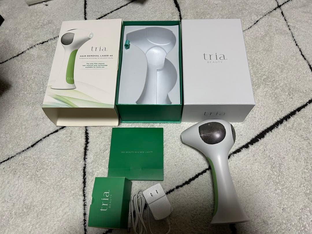 tria トリア・パーソナルレーザーダツモウキ4X グリーン