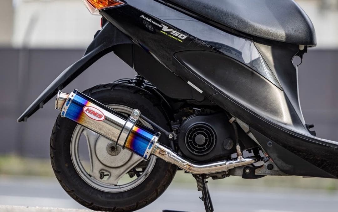 新製品 アドレスV50 (JBH-CA44A) HMS製 B2Xマフラー - メルカリ