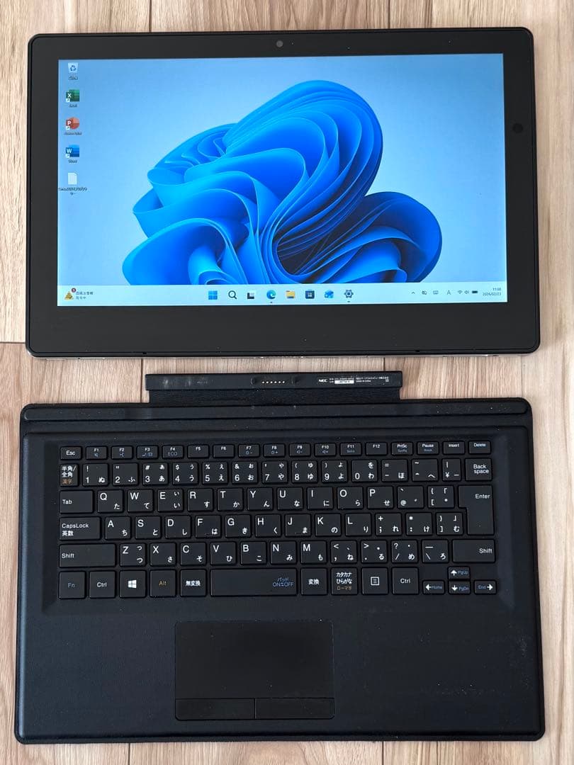 NEC 2in1タブレットVersaProVKT12S-7 オフィス24 BT良 - メルカリ