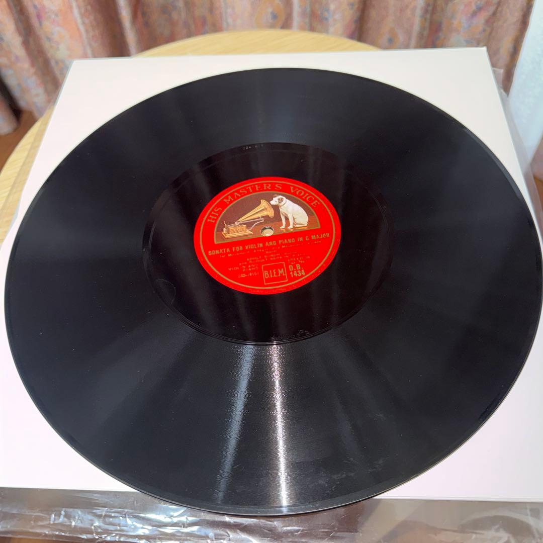 SP英盤HMVアドルフブッシュandゼルキン/バッハviolin sonata - メルカリ