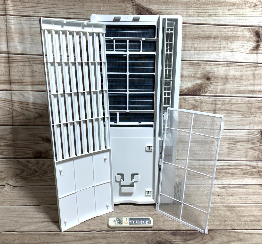 Haier 4～7畳 100V 窓用エアコン JA-16U 20年製 全清掃済