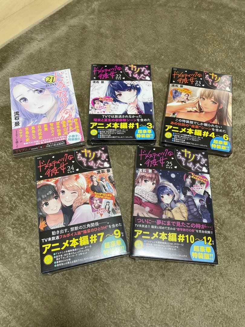 未開封　ドメスティックな彼女【特装版】セット　21〜25※値下げしました