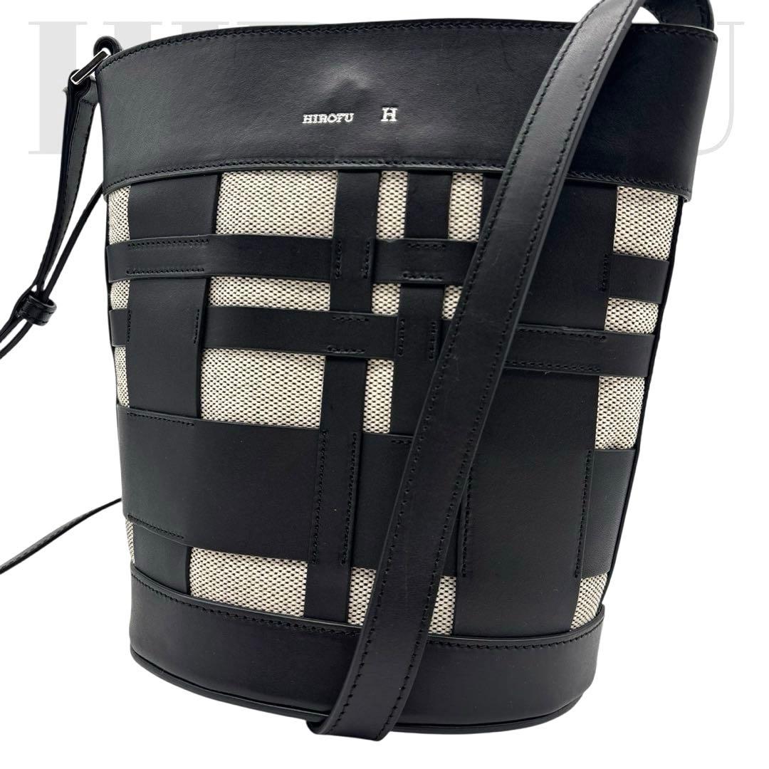 極美品◎ ヒロフ エスティーバ 斜めがけ可 ショルダーバッグ バケツ型 mieno（ミエノ） ＜爆買＞ショルダーバッグ 縦型 レディース 斜めがけ