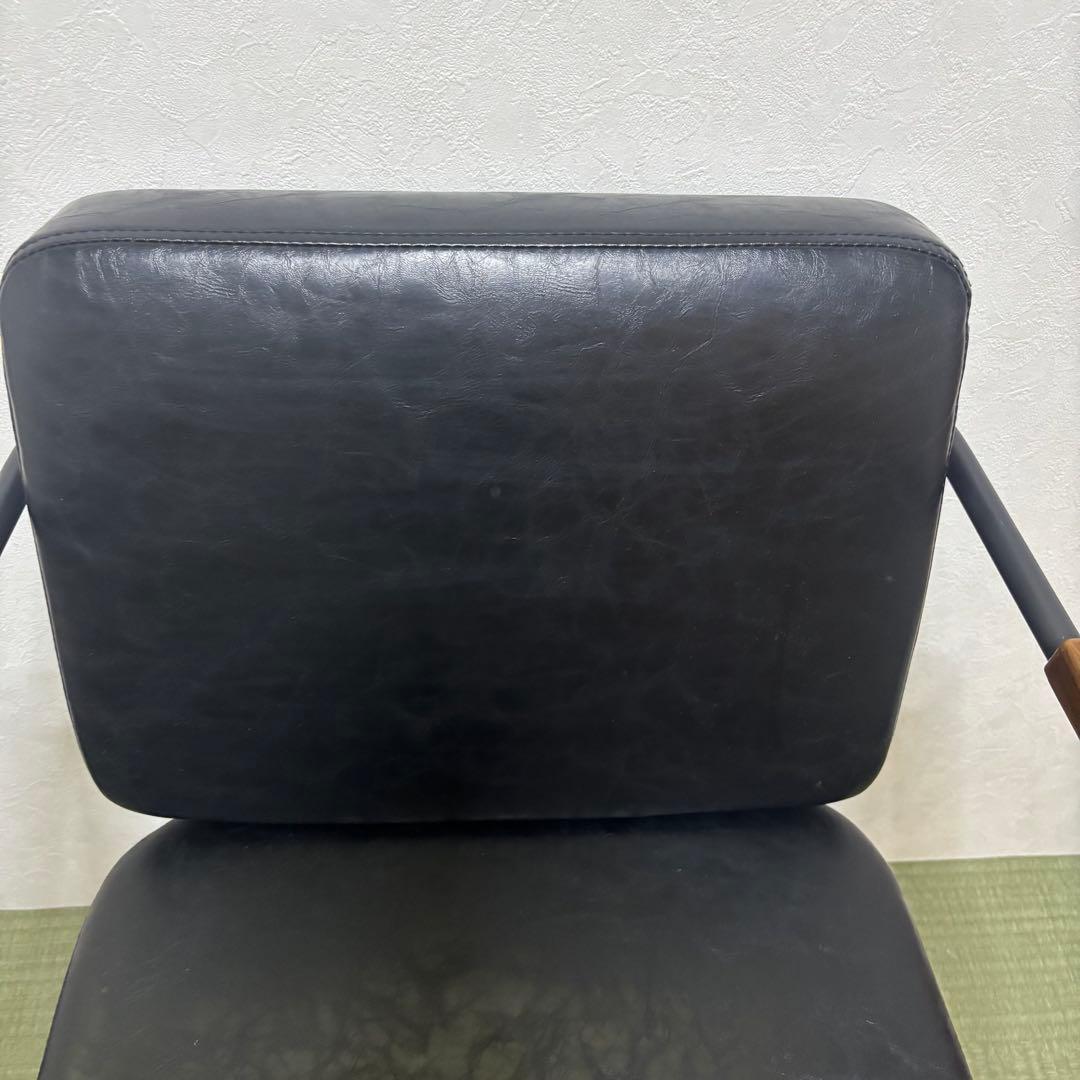 ダイニングチェア ダイニングソファー 黒 ブラック バーネイションソファ