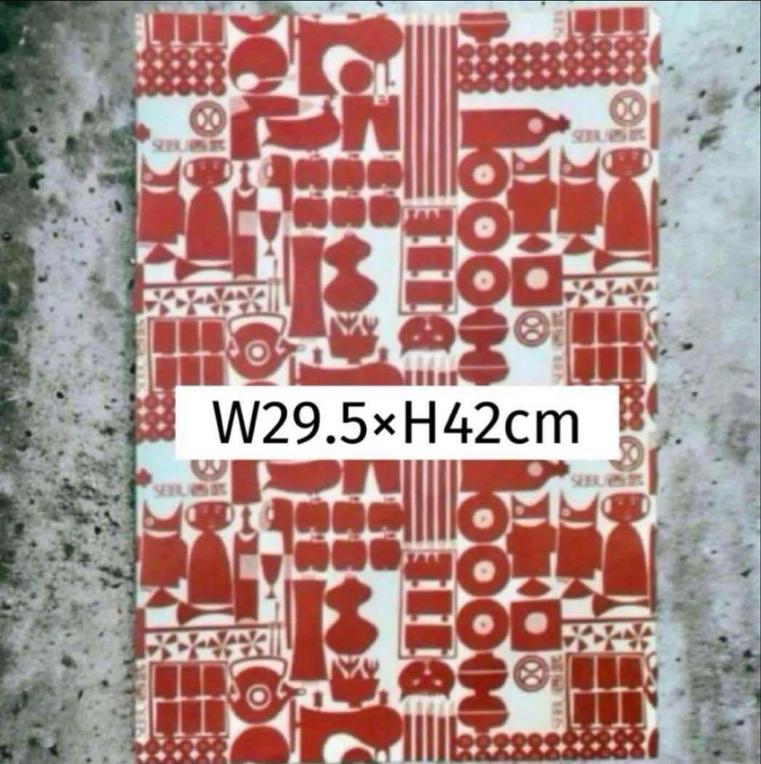 当時物 スティグ・リンドベリの西武百貨店包装紙 （1959年〜1975年