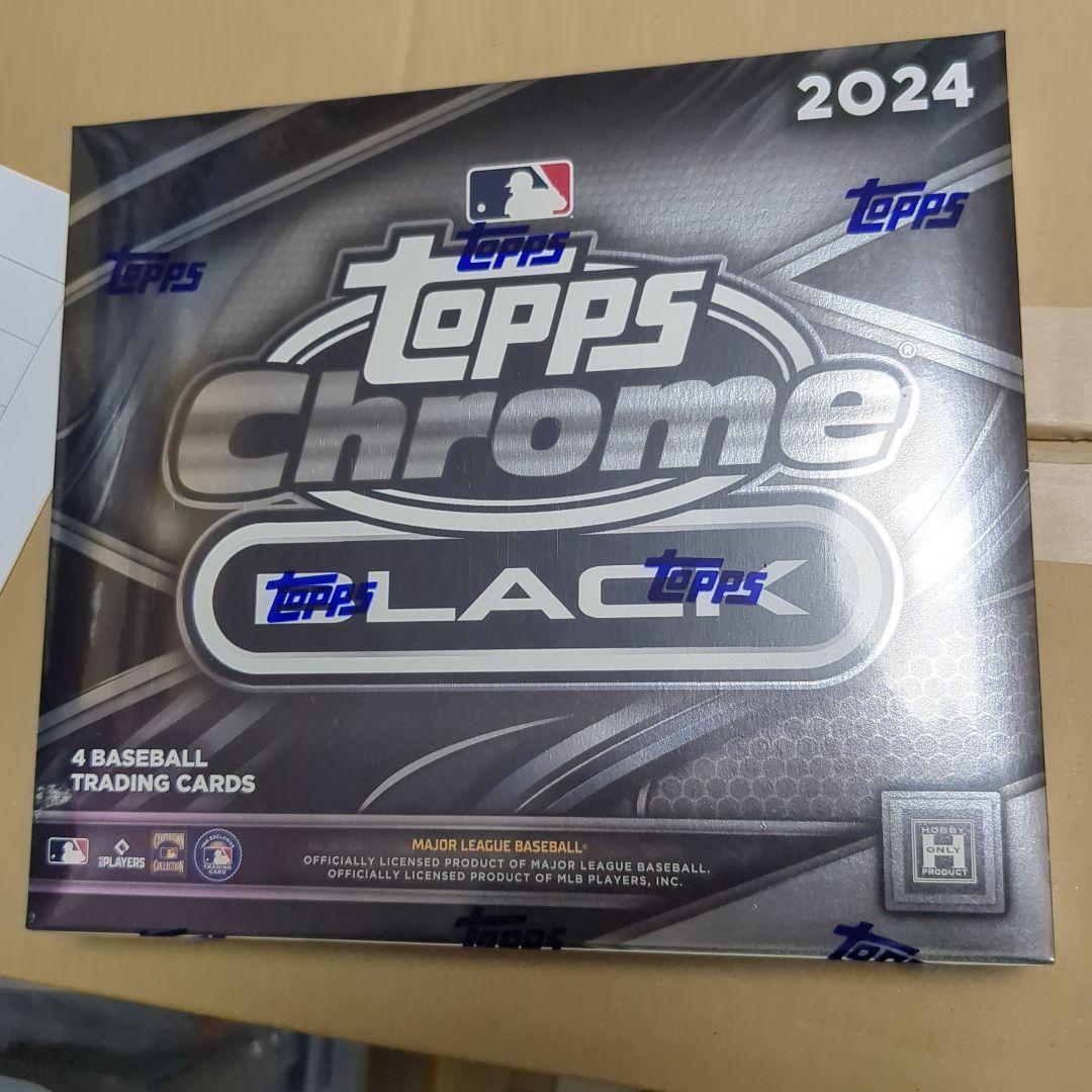 その他 2024 Topps Chrome Black Hobby box 2024 Topps Chrome Black Baseball Hobby Box, Trading Cards - Amazon