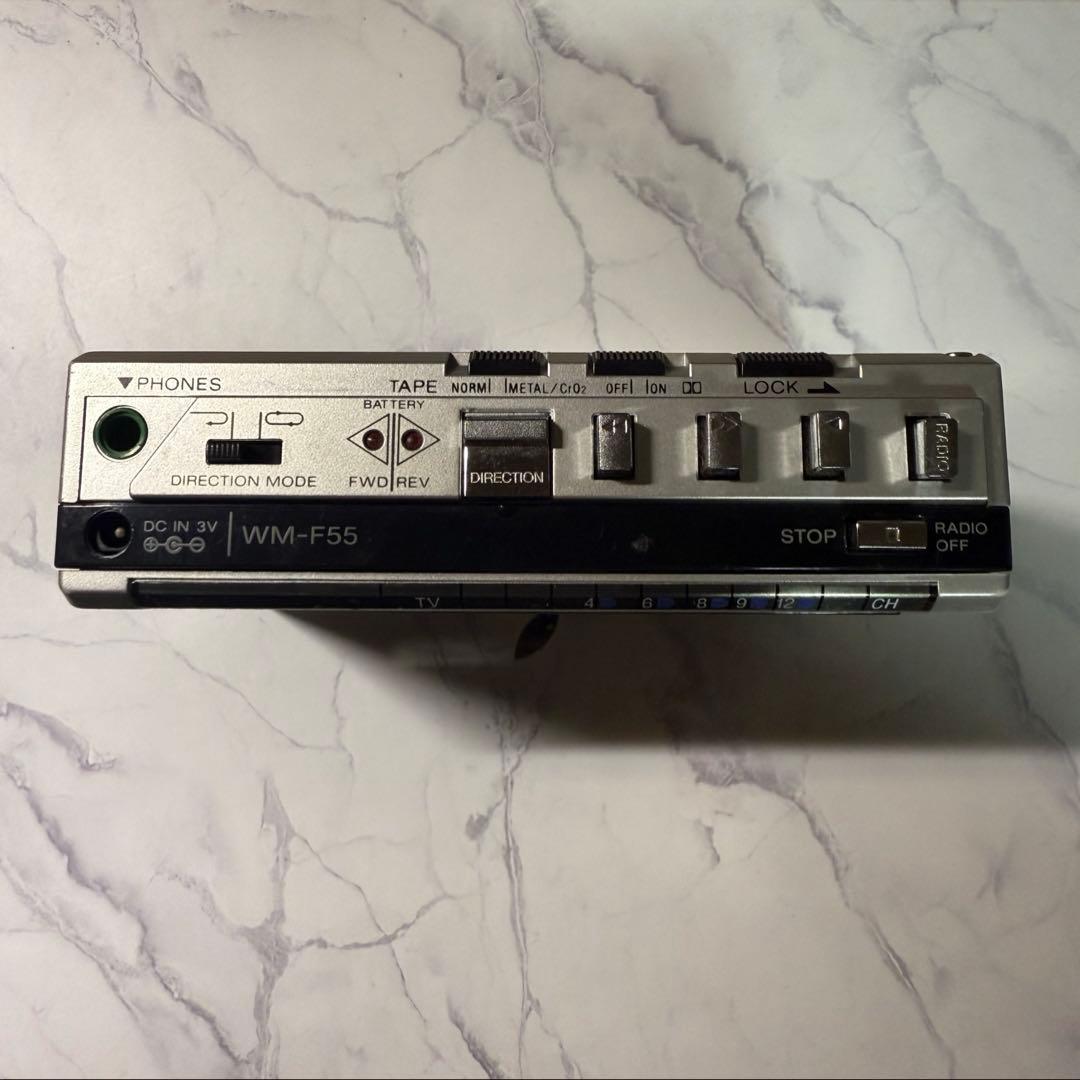 SONY ソニー カセットウォークマンWM−F55 通電確認済 ジャンク 現状
