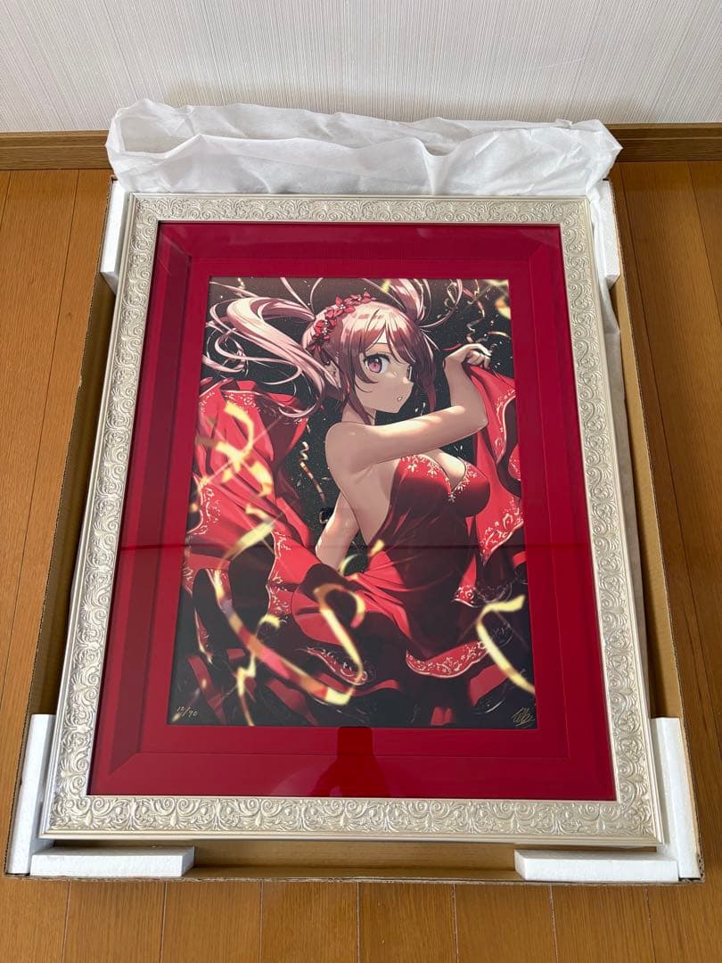 【美品】 CE版 ROSA カントク 版画 アールビバン Yahoo!オークション - 【美品】アールビバン 版画 「ROSA」 カントク C