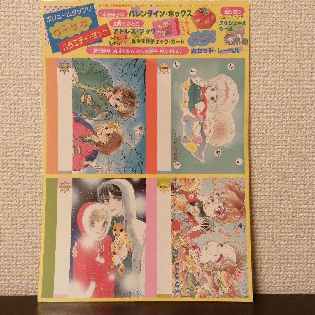 新品】 りぼん 萩岩睦美 柊あおい 星の瞳のシルエット 付録 ふろく