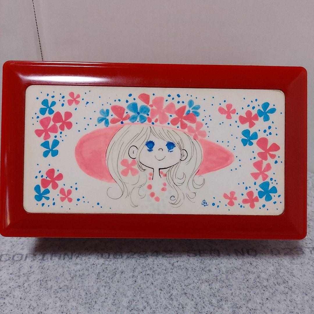 昭和レトロ 水森亜土 オルゴール バレリーナ付き 月の砂漠 - メルカリ