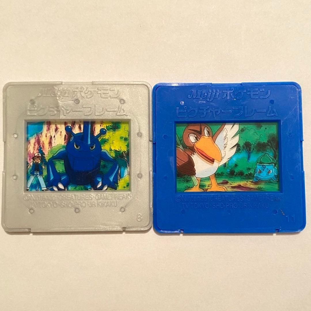 ポケモン ピクチャーフレーム 明治 希少 カモネギ ヘラクロス