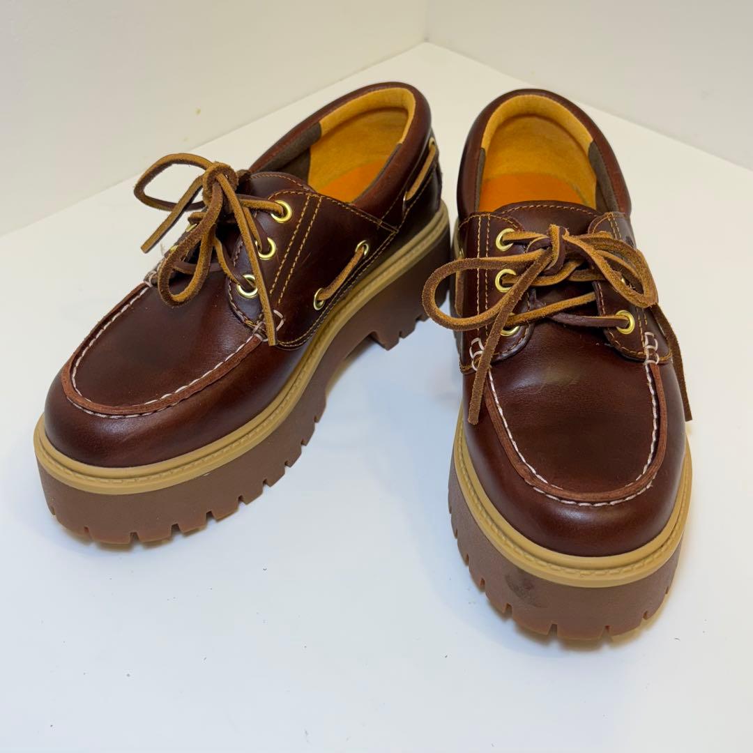 (極美品)ティンバーランド ストーンストリート ボートシューズ 23.5cm