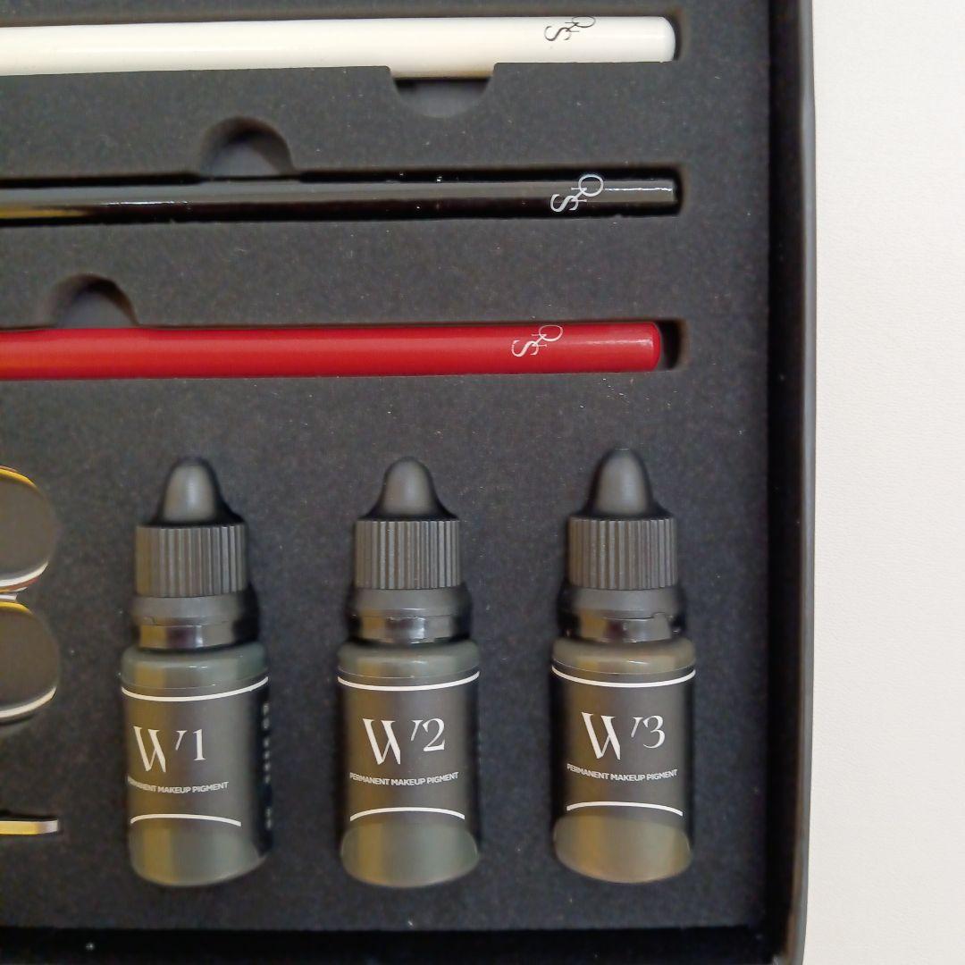 アートメイク 色素3本 ペン3本 ハサミ 毛抜き ONSOO ACADEM