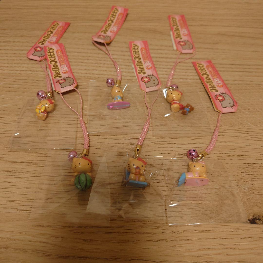 ハローキティ 夏休み海バージョン 御当地キティ 根付 日焼けキティ