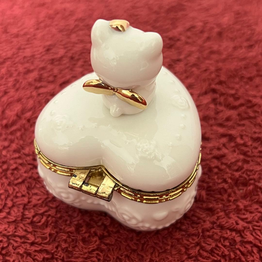 サンリオ ハローキティ ミミィ 陶器製 小物入れ セット ペア 陶磁器