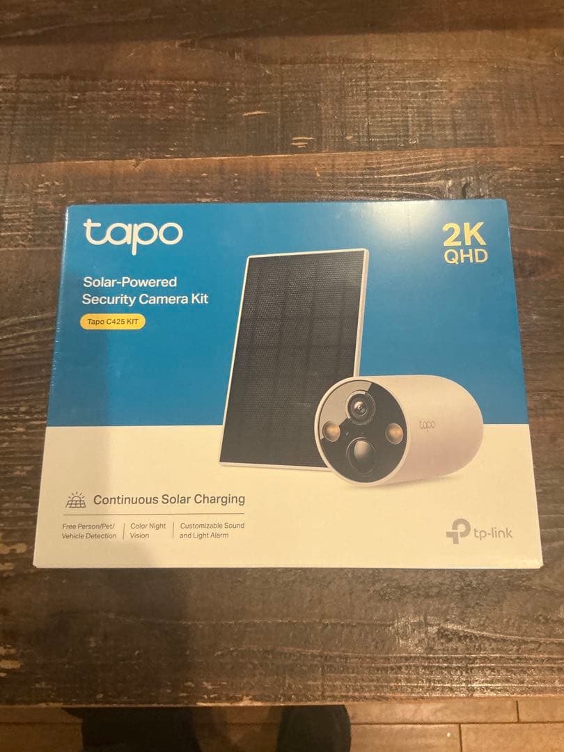 (Niaさん専用)新品TP-Link Tapo C425 KIT 2個セット Tapo C425 KIT | Solar-Powered Security Camera Kit | TP-Link