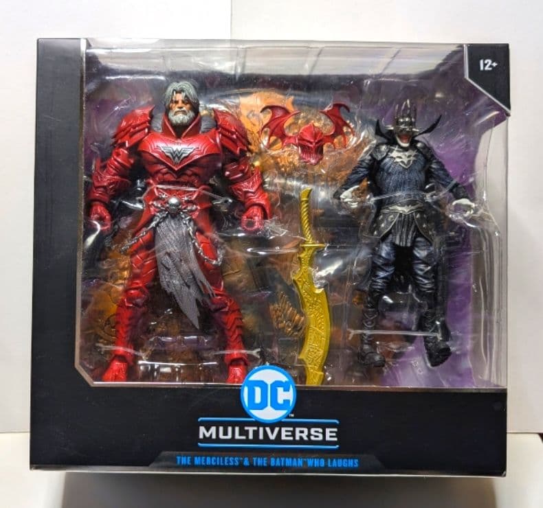 【未開封新品】DCマルチバース マーシレス＆バットマン フー ラフス DCコミックス DCマルチバース 7インチ・アクションフィギュア #006