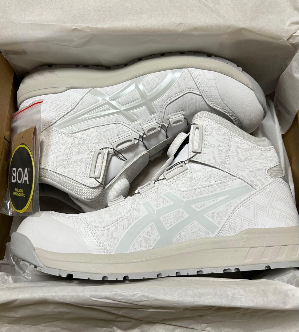 WINJOB CP304 BOA GP 28.0cm ホワイト　アシックス安全靴