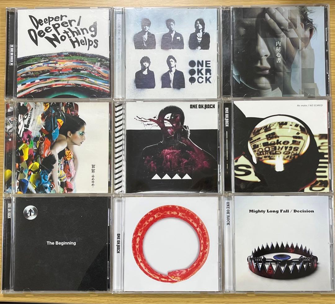 ONE OK ROCK ワンオクロック シングル CD 全9枚セット - メルカリ