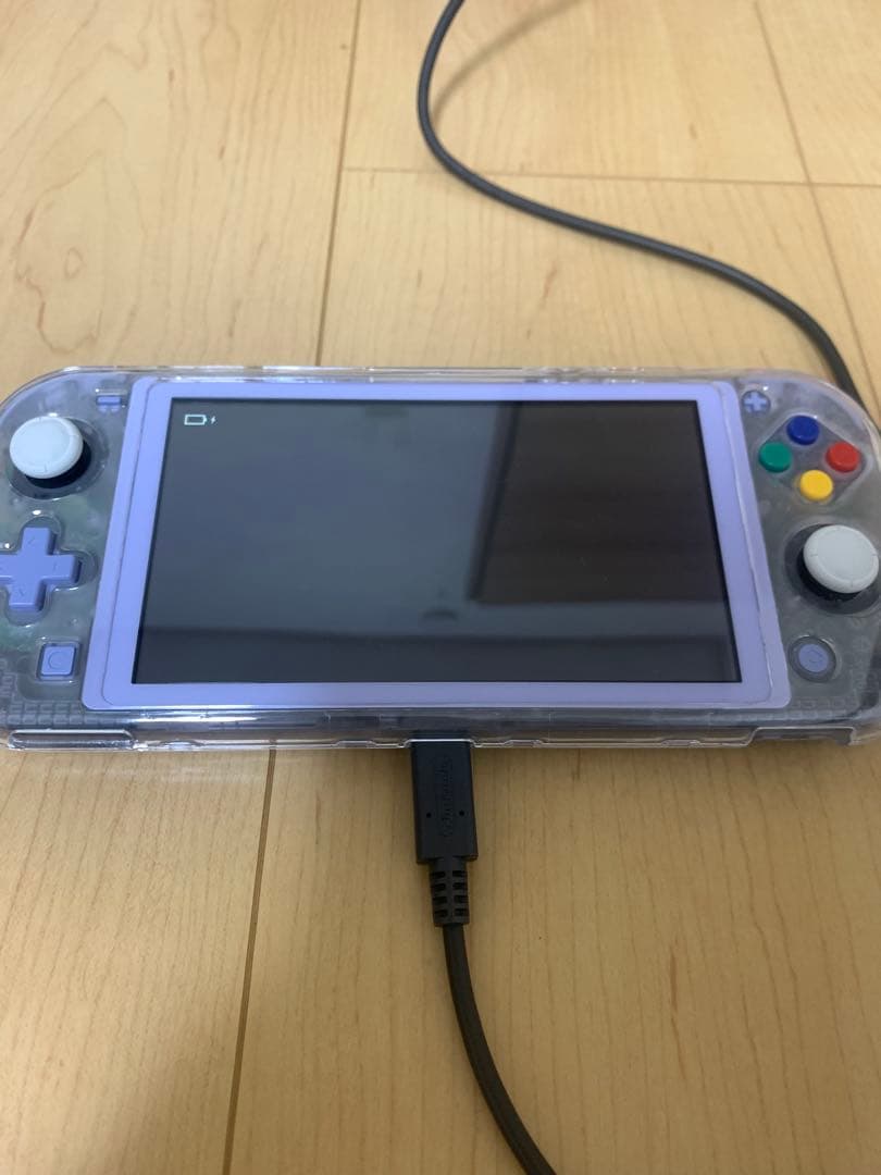 ニンテンドーSwitchライト　クリアパープル ニンテンドースイッチライトクリアパープル