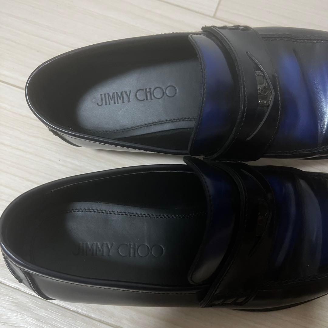 セール アウトレットファッション - JIMMY CHOO ブラック/ブルー