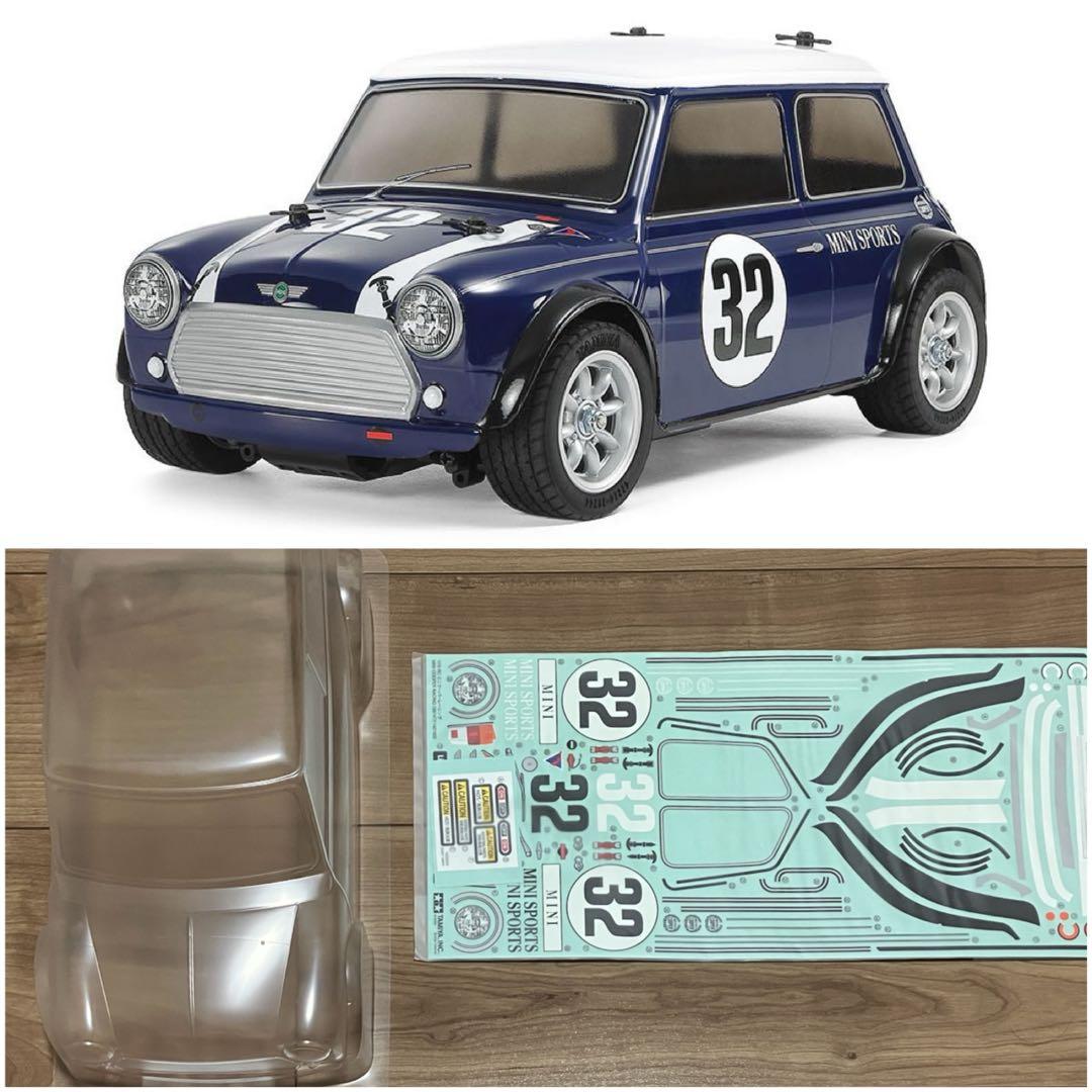 タミヤ ミニクーパー レーシング ボディ ステッカー マスクシール