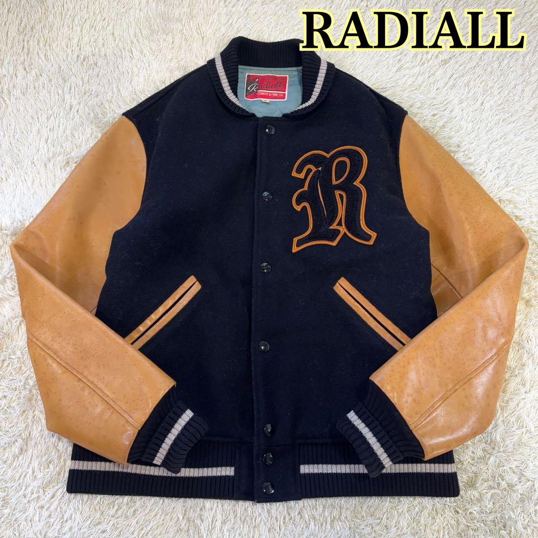ラディアル Radiall スタジャン 袖レザー 馬革 ホースレザー 38 - メルカリ