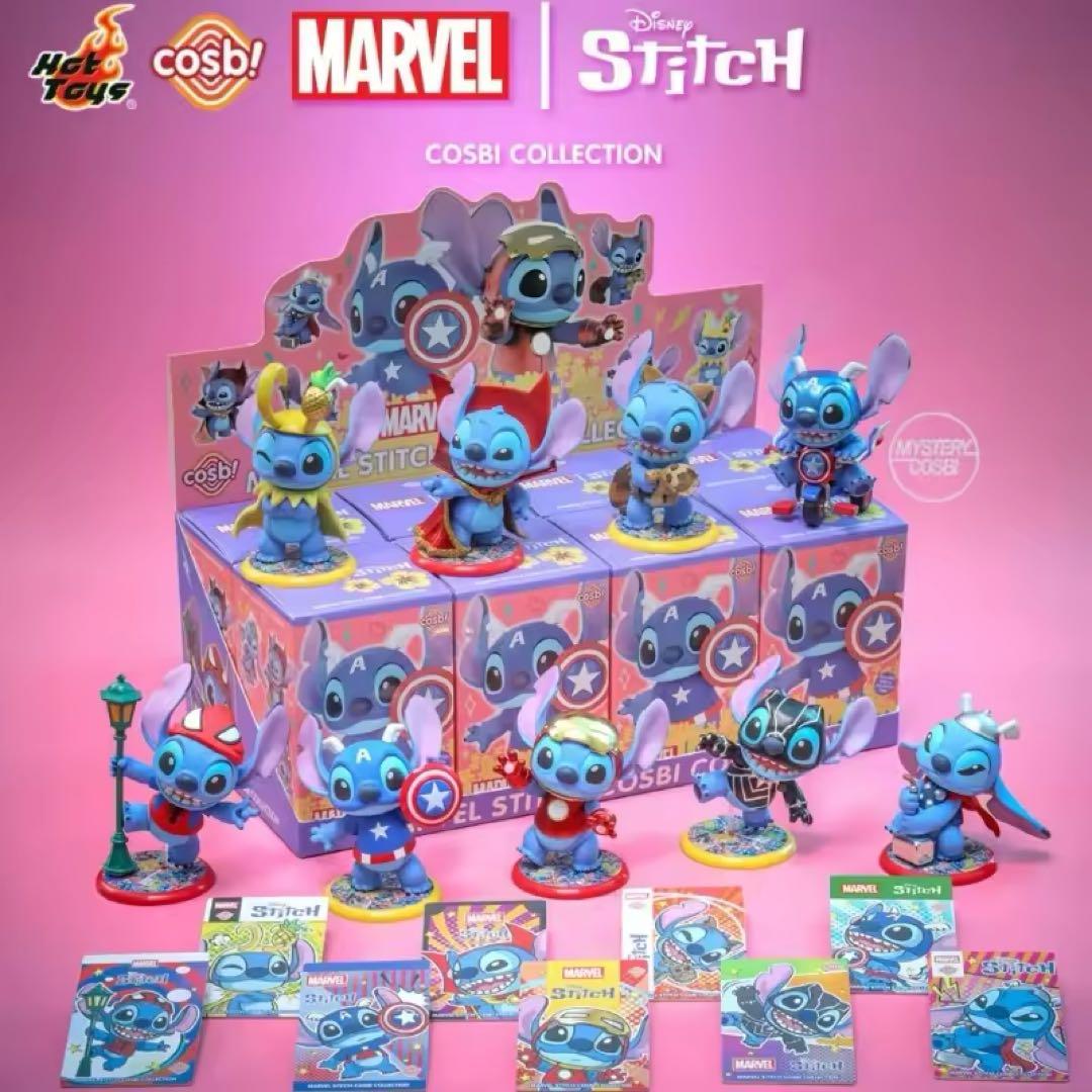 日本未発売】ホットトイズスティッチ スパイダーマン COSBI