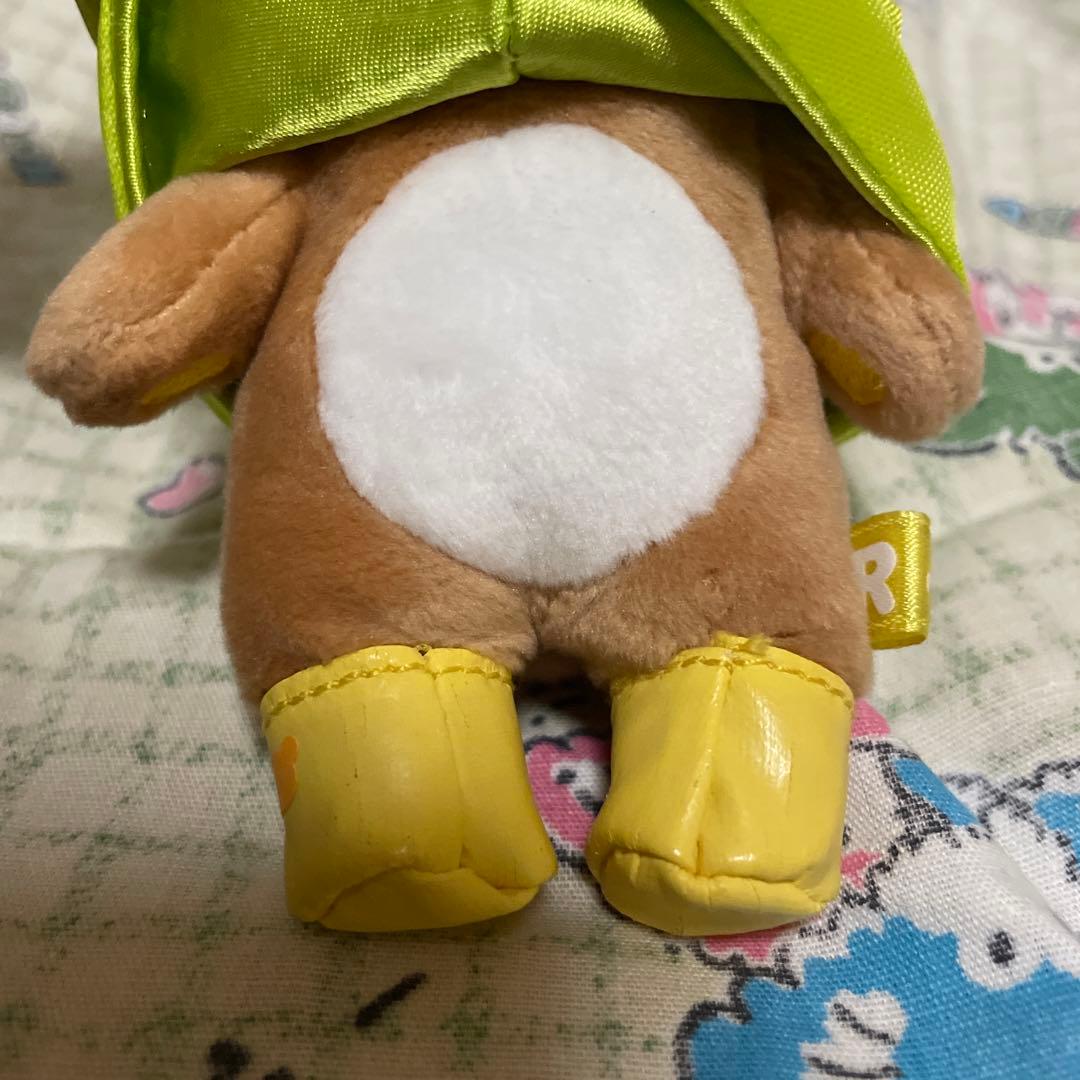 リラックマ カエルレインコート ぬいぐるみ リラックローゼット san-x