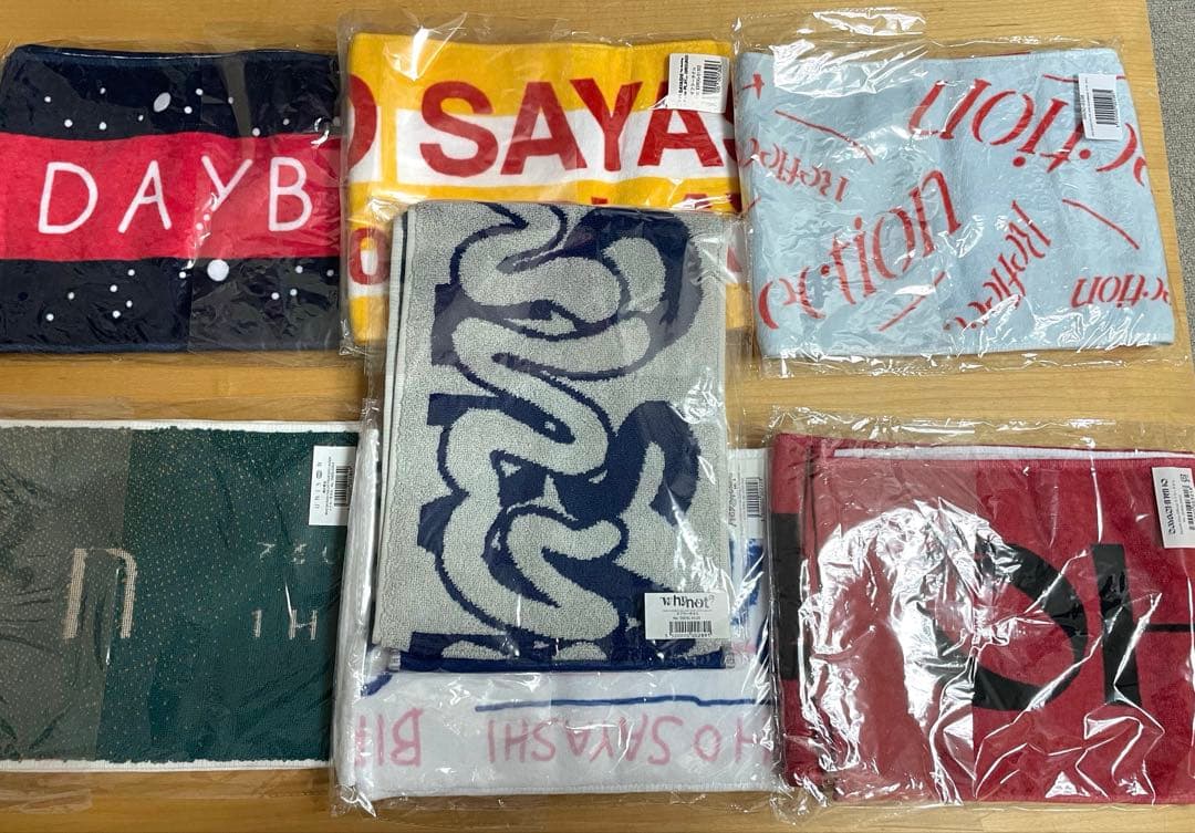 バラ売り可】鞘師里保マフラータオル5枚セット