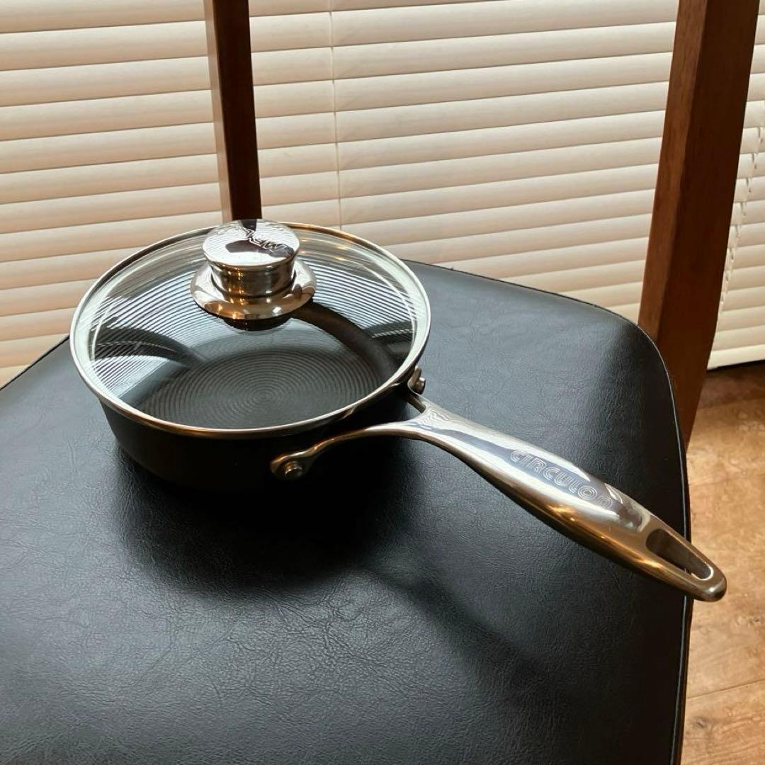 MEYER マイヤー サーキュロン クール フライパン 16CM ガラス蓋付き