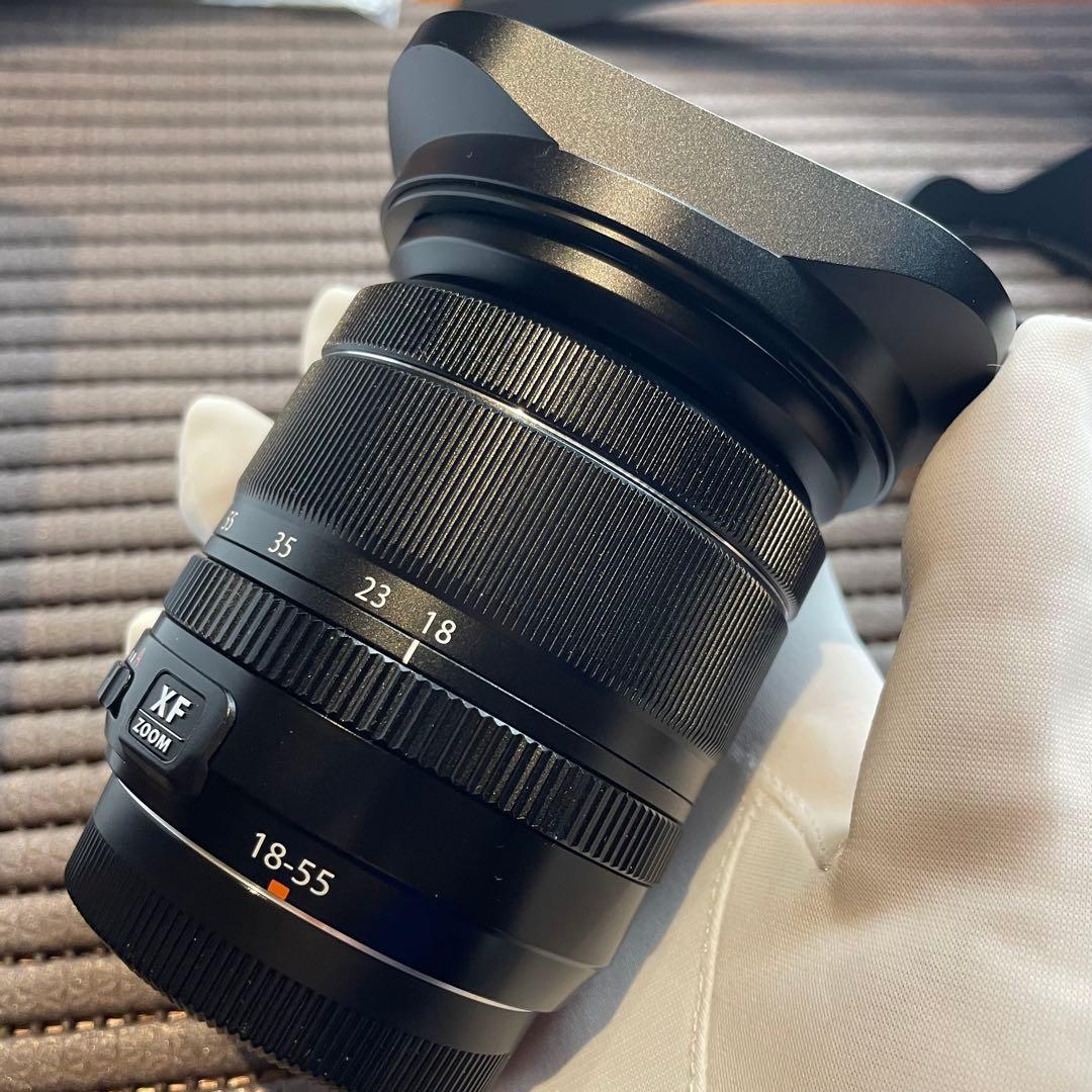 XF18-55mm 1:2.8-4 R LM OIS ほぼ新品 角形フード IFJ1855XF.jpg