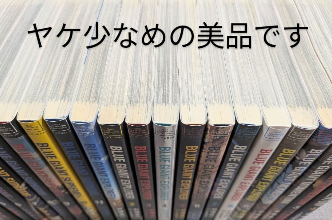 【レンタル落ちなし】ブルージャイアント（全34巻セット）【美品】24時間以内発送