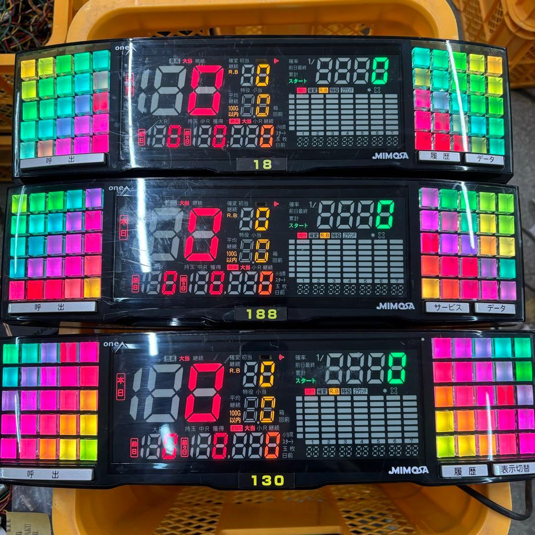 家庭用加工済み！ データカウンター ミモザトゥルーライト スロット用 ３台 家庭用加工済み！ データカウンター ミモザトゥルーライト スロット用