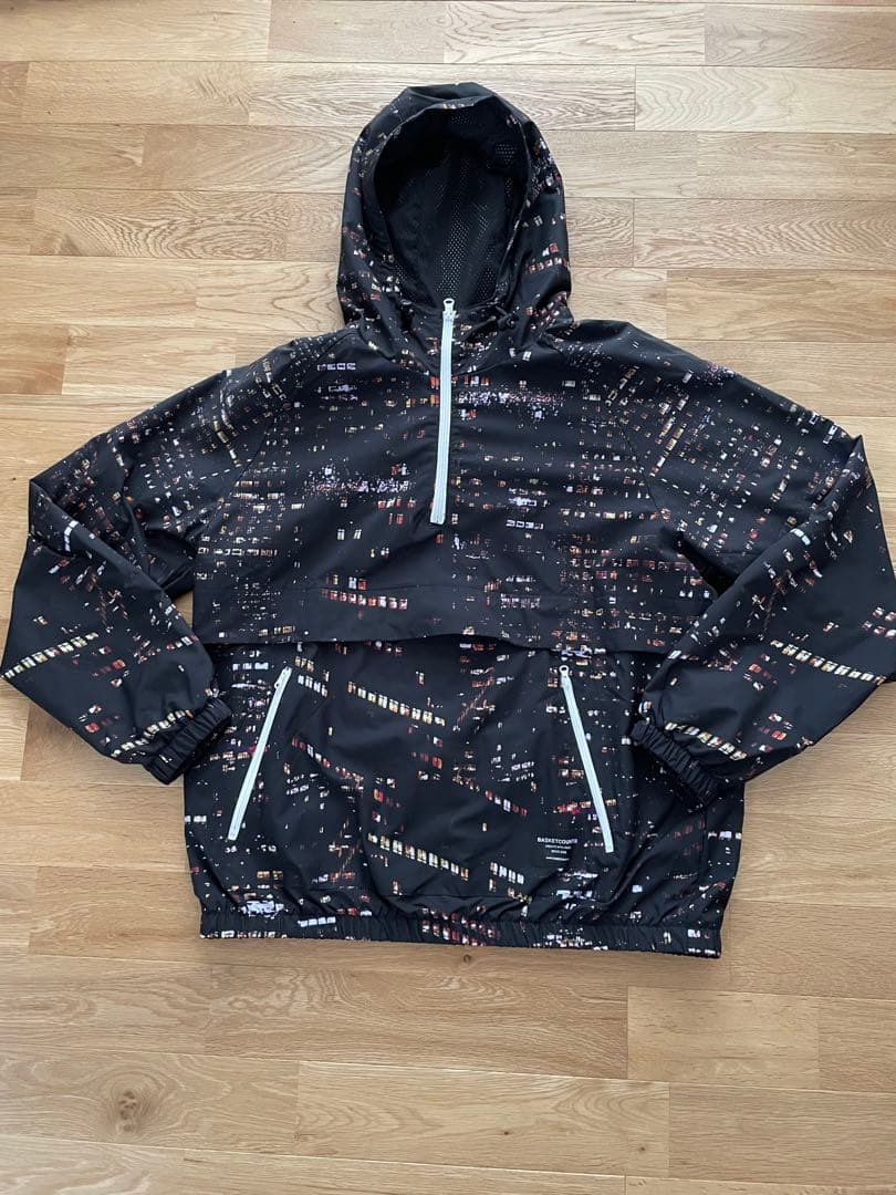 Basket count WIND HOODIE バスケットカウント ナイロン