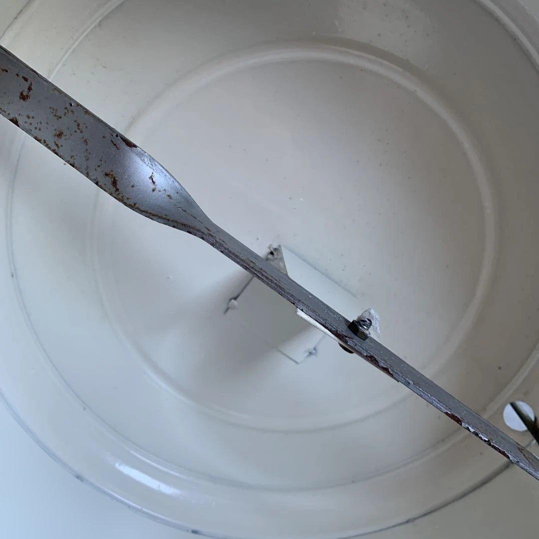 未使用】【レトロ】マツヨシ 足踏汚物投入器 ペダル式 ゴミ箱 汚物缶