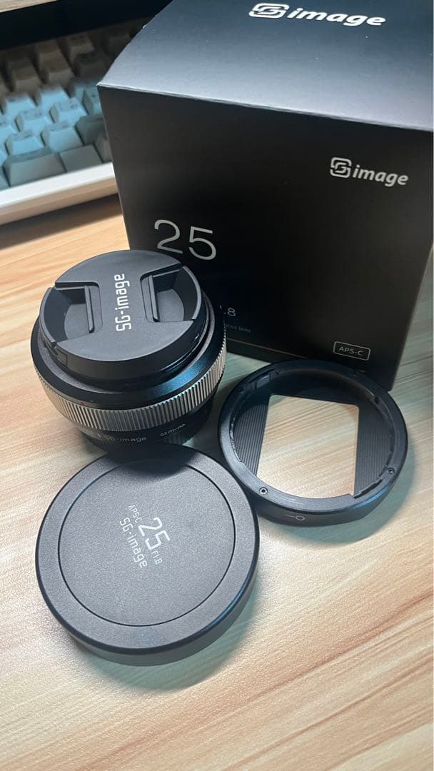 SG-image 25mm F1.8 単焦点レンズ AF SG-image AF 25mm F1.8 ニコンZマウント APS-C シルバー [ニコンZ /単