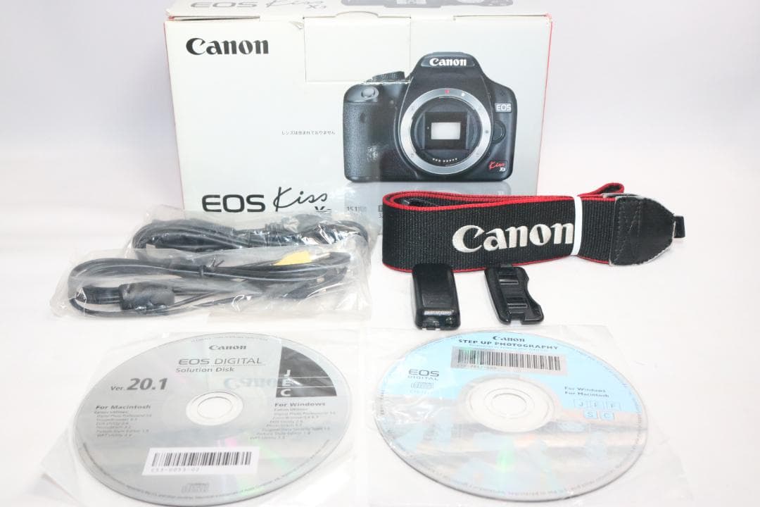 初心者応援セット！元箱付き⭐Canon Kiss X3⭐一眼レフ スマホ転送OK