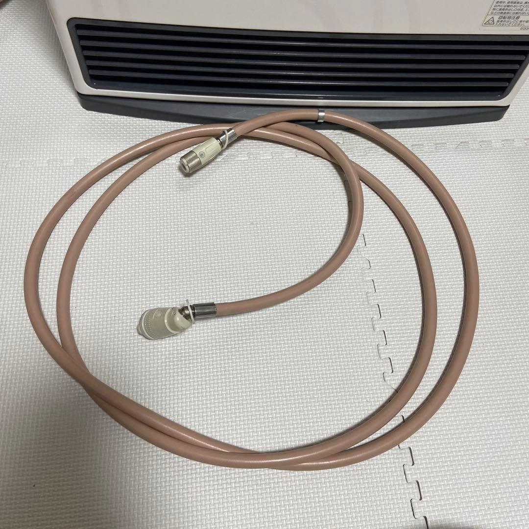 ノーリツ ガスファンヒーター GFH-5801S-W5 【プロパンガス用】大きめ