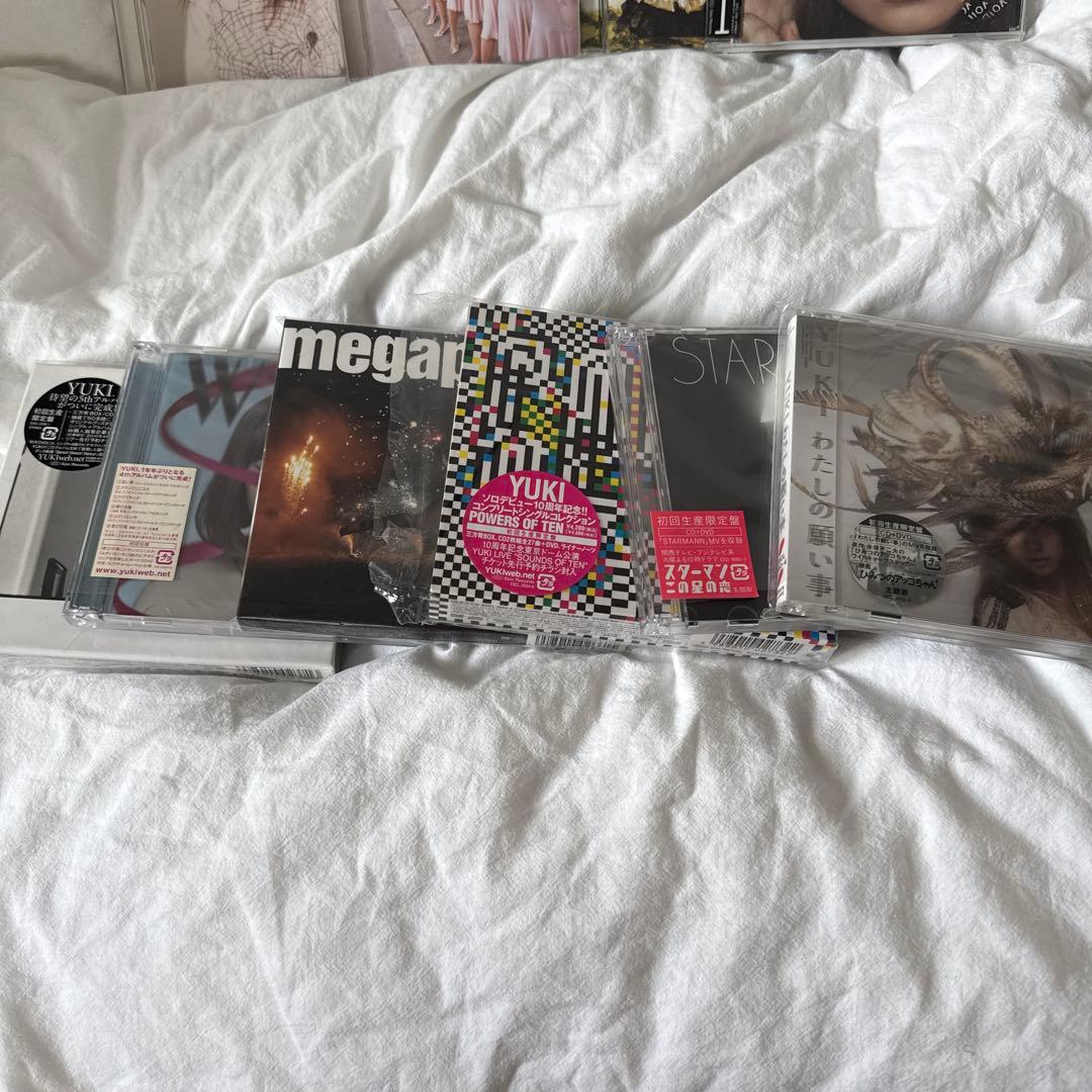 YUKI アルバム/シングル CD/DVD 10枚セット - メルカリ