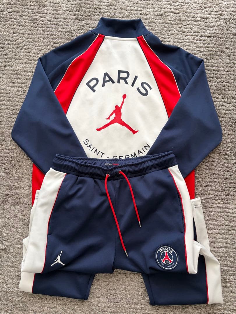PSGパリサンジェルマン × Jordan ジョーダン ジャージ セットアップ