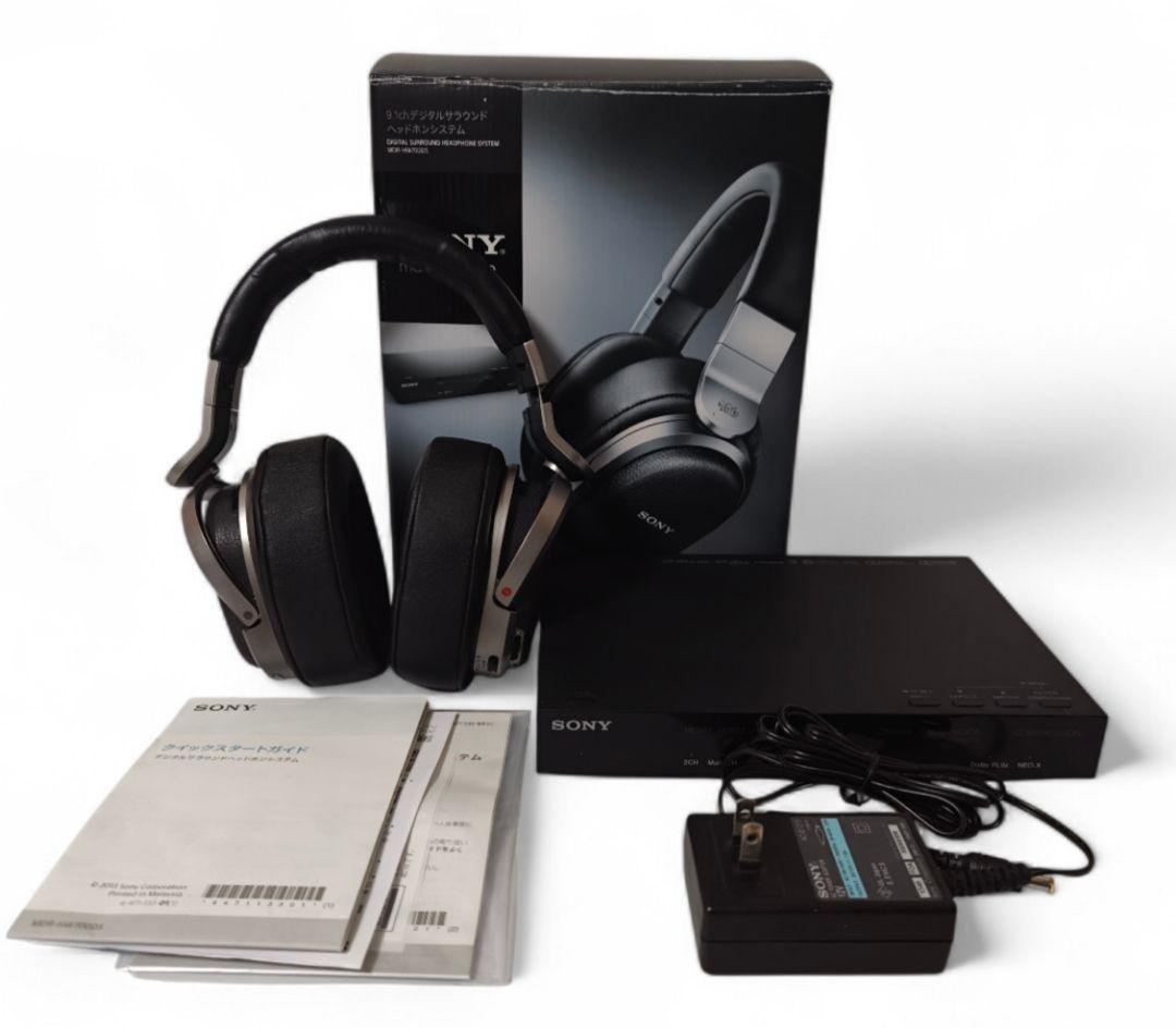 SONY デジタルサラウンドヘッドホンシステム 密閉型 MDR-HW700DS